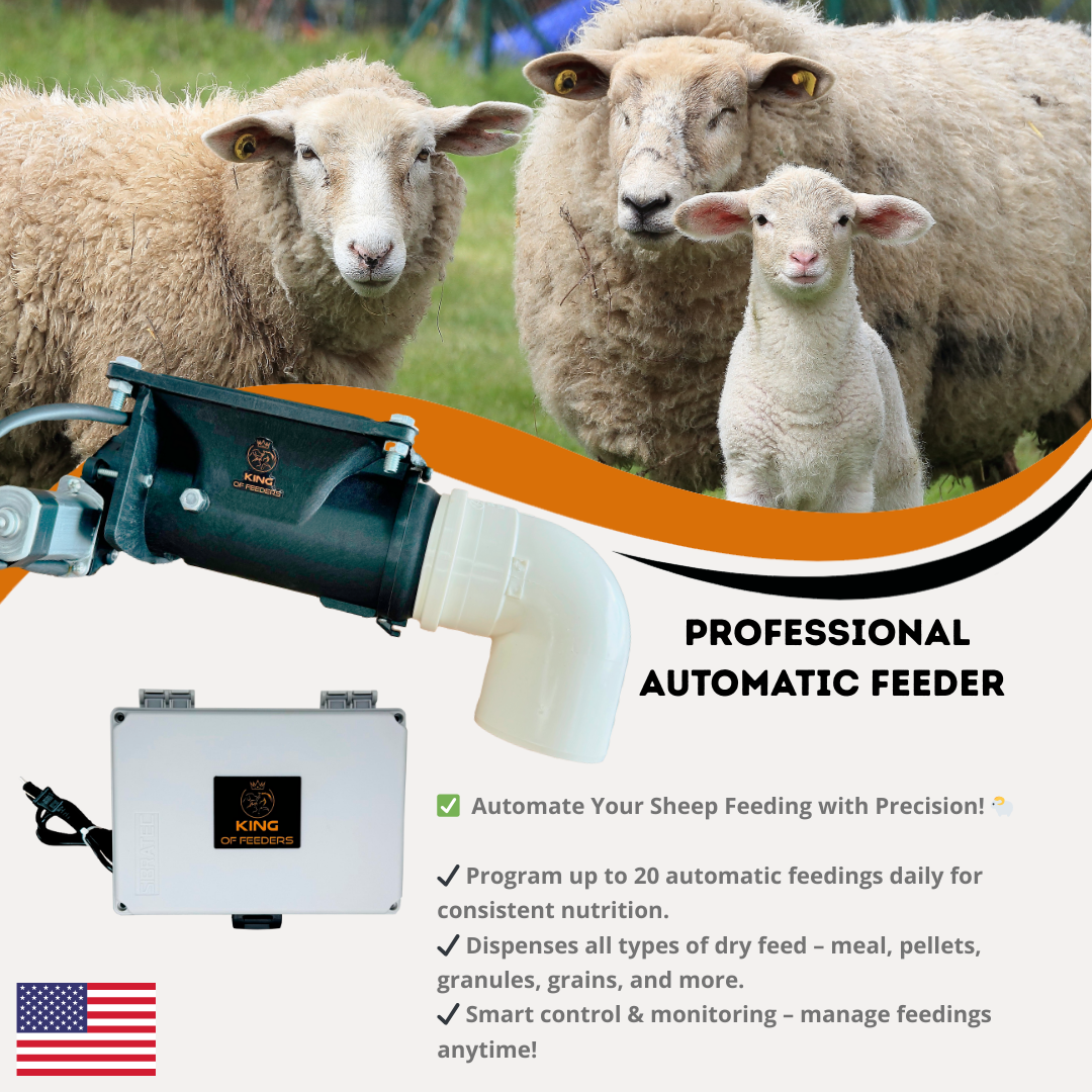 Automatic Feeder with Timer 🐑 – King of Feeders - Main Image