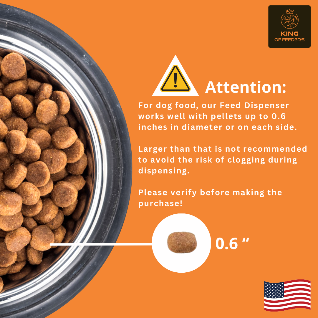 Automatic Feeder Dispenser with WiFi Timer