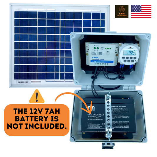 Automatic Food Dispenser Mechanism with Solar Kit