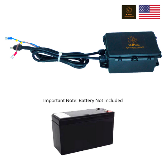 Automatic Pet Food Dispenser Mechanism with 12V Timer (Battery Operated)