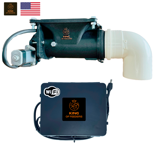 Feed Dispenser with WiFi Timer for pig